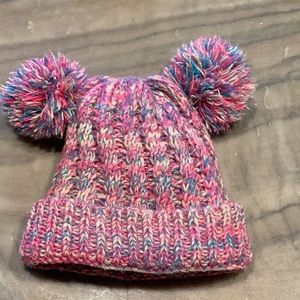 Toddler satin lined winter hat